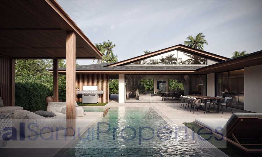 Coast Breeze Residences, Koh Samui, Bang Por – Type A - 3-bed Villas
